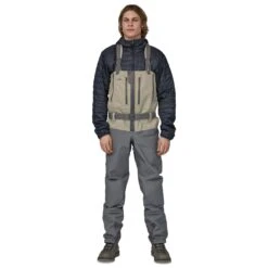 Patagonia Swiftcurrent Expedition Zip Front Waders -ReelMasters Store 231 patagonia swiftcurrent expedition zip front waders river rock green 02