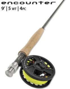 ORVIS ENCOUNTER 9ft 5wt - 4pc OUTFIT