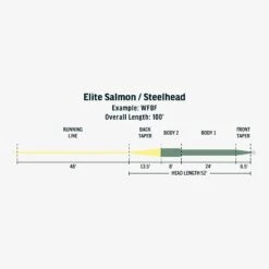 Rio Sage Elite SalmonSteelhead Fly Line -ReelMasters Store FW Elite Salmon Steelhead fly line taper