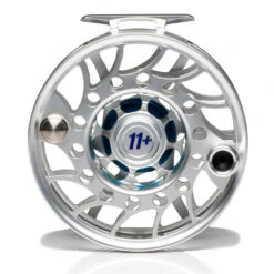 Hatch Iconic 11 Plus Fly Reel -ReelMasters Store Iconic11PlusReelClearBlueMidArborBack