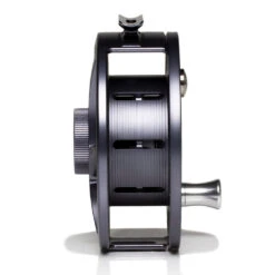 Hatch Iconic 11 Plus Fly Reel -ReelMasters Store Iconic11PlusReelgreyBlackLargeArborSide