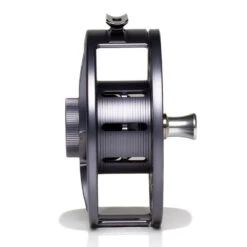 Hatch Iconic 11 Plus Fly Reel -ReelMasters Store Iconic11PlusreelgreyBlackMidArborSide