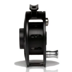 Hatch Iconic 3 Plus Fly Reel -ReelMasters Store Iconic3PlusReelBlackSilverLargeArborSide