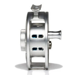 Hatch Iconic 3 Plus Fly Reel -ReelMasters Store Iconic3PlusReelClearBlueLargeArborSide