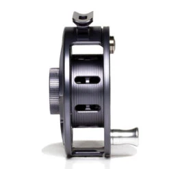 Hatch Iconic 4 Plus Fly Reel -ReelMasters Store Iconic4PlusReelGreyBlackLargeArborSide