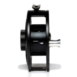 Hatch Iconic 7 Plus Fly Reel -ReelMasters Store Iconic7PlusReelBlackSilverMidArborSide