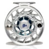 Hatch Iconic 9 Plus Fly Reel -ReelMasters Store Iconic9PlusReelClearBlueMidArborBack