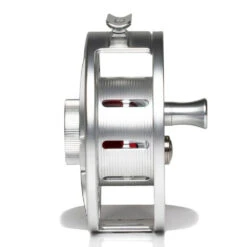 Hatch Iconic 9 Plus Fly Reel -ReelMasters Store Iconic9PlusReelClearRedMidArborSide